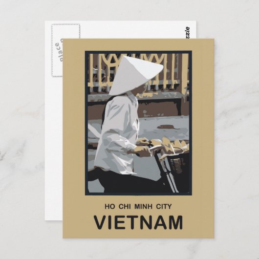 Ho Chi Minh City Vietnam Briefkaart (Voorkant / Achterkant)
