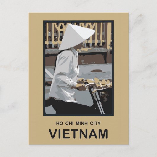 Ho Chi Minh City Vietnam Briefkaart (Voorkant)