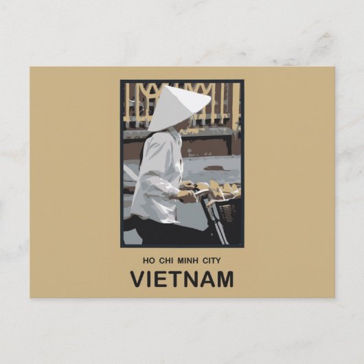 Ho Chi Minh City Vietnam Briefkaart (Voorkant)