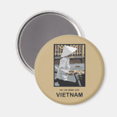 Ho Chi Minh City Vietnam Magneet (Voorkant / Achterkant)
