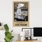 Ho Chi Minh City Vietnam Poster (Thuiskantoor)