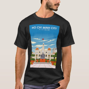 Ho Chi Minh City Vietnam Reisposter T-shirt