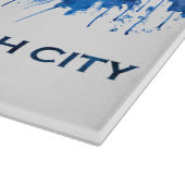 Ho Chi Minh City Vietnam Skyline Blue Snijplank (Hoek)