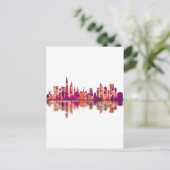 Ho Chi Minh City Vietnam Skyline Uitnodiging Briefkaart (Staand voorkant)
