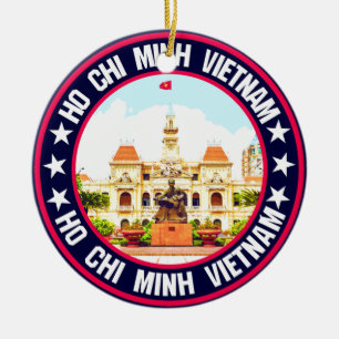 Ho Chi Minh Keramisch Ornament
