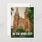 Ho Chi Minh Stad Notre Dame Kathedraal Saigon Briefkaart (Voorkant / Achterkant)