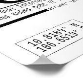 Ho Chi Minh Vietnam Airport Call Poster (Hoek)