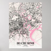 Ho Chi Minh - Vietnam Neapolitan City Map Poster (Voorkant)