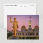  Ho Chi Minh Vietnam Travel waterverf Briefkaart (Voorkant / Achterkant)