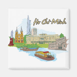 Ho Chi Minh, Vietnam World Famous City Magneet
