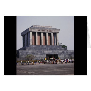 Ho Chi Minh's Mausoleum op het Ba Dinh-plein in Ha