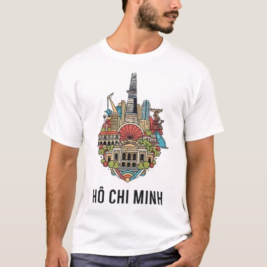 Ho Chi Minhstad T-shirt (Voorkant)