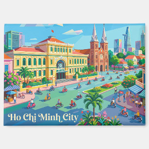Ho Chi Minhstad Vietnam Magneet