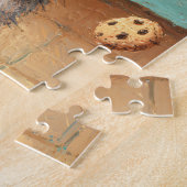 HO! Cookie Cat – Grappige Cartoon Puzzel (Zijkant)