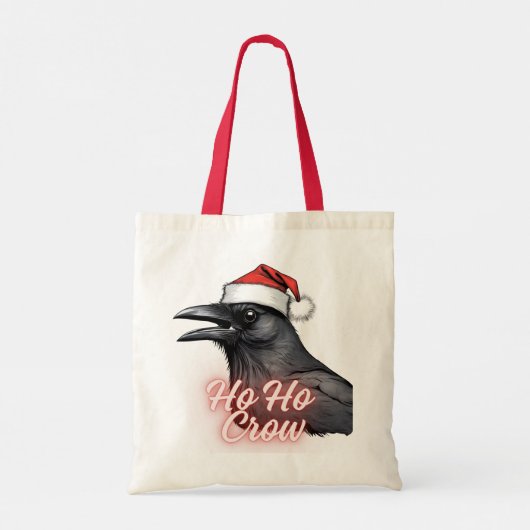 Ho Crow Shopping Canvas tas (Achterkant)