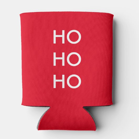 Ho Cubed Grappige Kerstmis Blikjeskoeler (Achterkant)