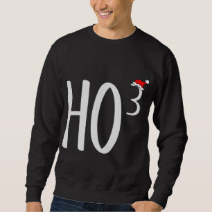 Ho Cubed Ho Ho Ho Wiskunde Teacher Christmas Trui