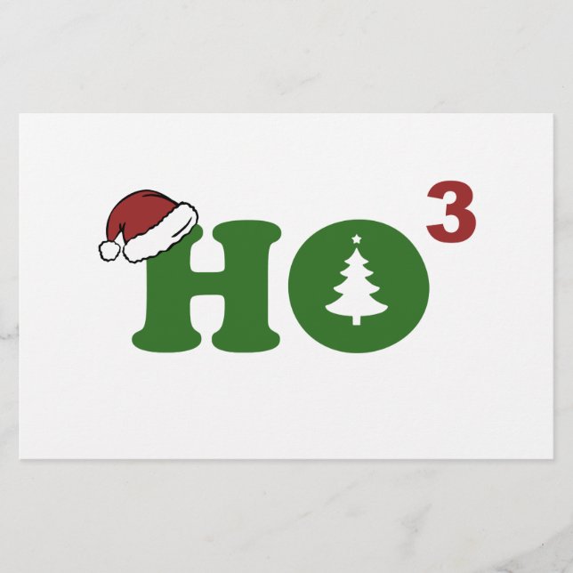 Ho Cubed Merry Kerstmis (Voorkant)