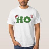 Ho Cubed Merry Kerstmis T-shirt (Voorkant)