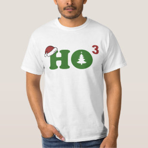 Ho Cubed Merry Kerstmis T-shirt