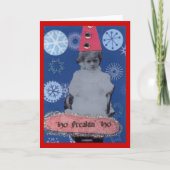 Ho Freakin Ho Feestdagen Kaart (Voorkant)