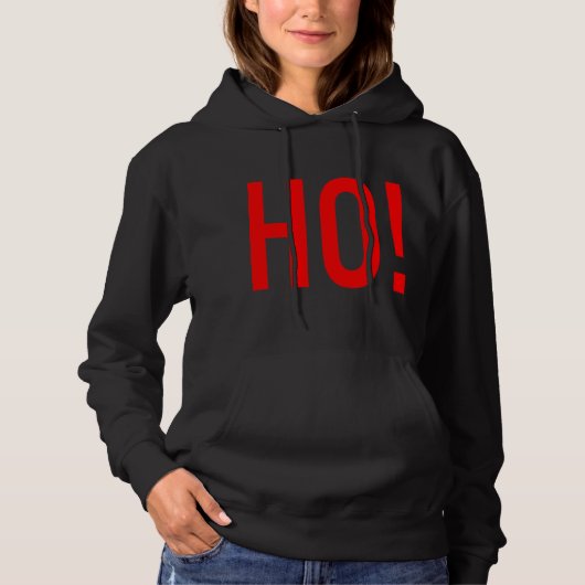 Ho Grappige Bijpassende Pyjama Kerstmis Top Rood v (Voorkant)