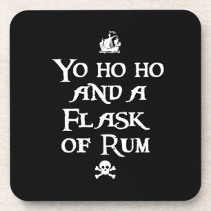 Ho ho and a Flask of Rum, Pirates Bier Onderzetter