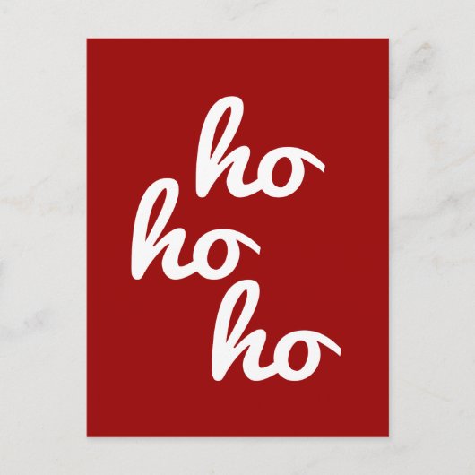 Ho-ho Briefkaart (Voorkant)