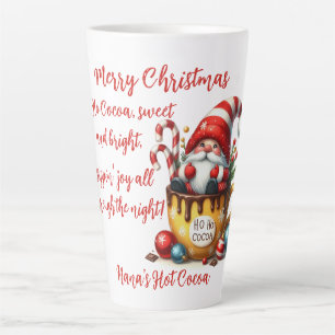 Ho Ho Cacao Kerstman Latte Mok