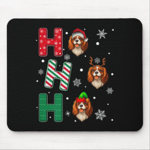 Ho Ho Cavalier King Charles Spaniel Dog Santa E Muismat