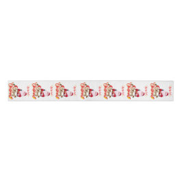 Ho Ho Christmas Grosgrain Lint
