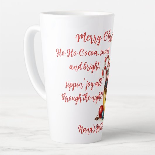 Ho Ho Cocoa Santa Latte Mok (Linkerhoek)