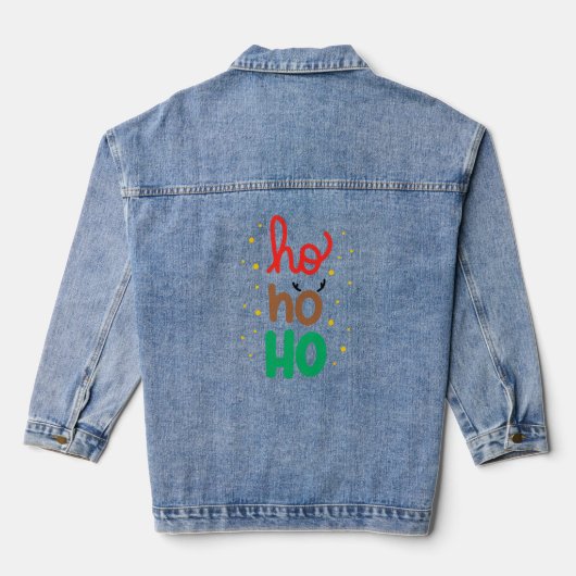 Ho Ho Denim Jacket (Achterkant)