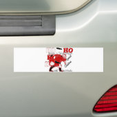 HO HO Een heerlijke kerst met dankbaarheid Bumpersticker (Op auto)