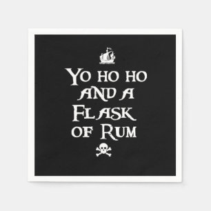 Ho ho en een erlenmeyer servetten
