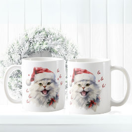 Ho Ho! Funny Cat Santa Mok