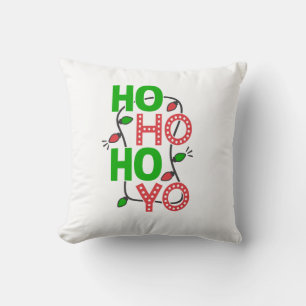 Ho Ho Funny Kerstmis Kussen