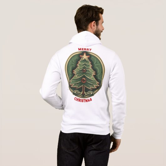 Ho ho geluk hoodie (Achterkant volledig)