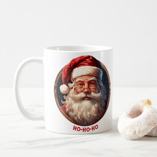 Ho ho geluk koffiemok (Met donut)