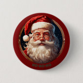 Ho Ho Geluk Ronde Button 5,7 Cm (Voorkant)