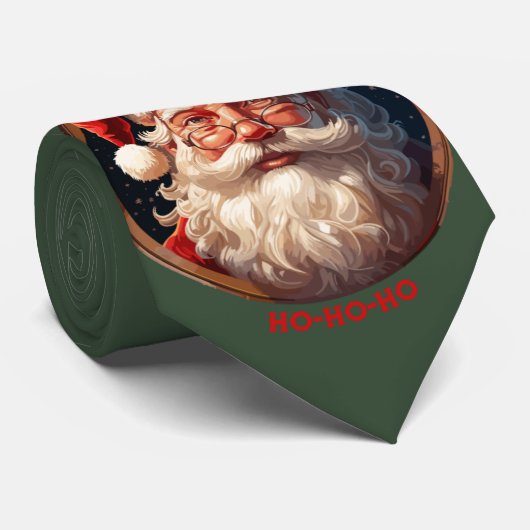 Ho ho geluk stropdas (Opgerold)