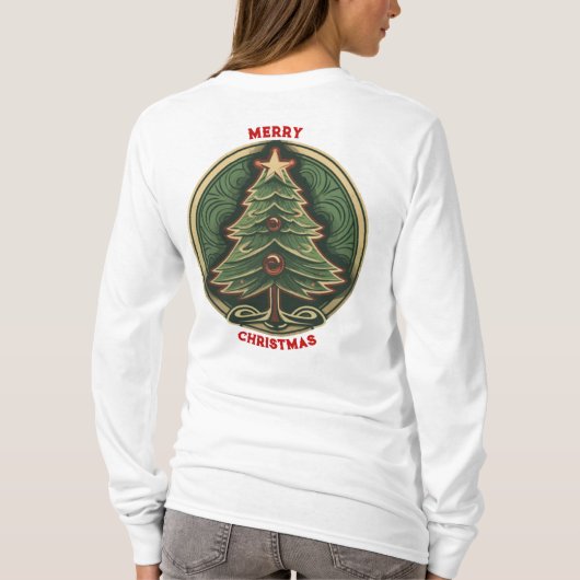 Ho ho geluk t-shirt (Achterkant)