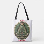 Ho ho geluk tote bag (Achterkant)