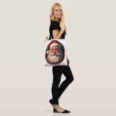 Ho ho geluk tote bag (Op model)