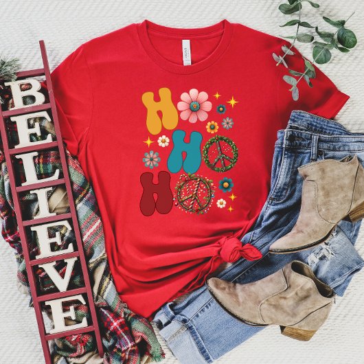 Ho Ho Groovy Kerst T-shirt