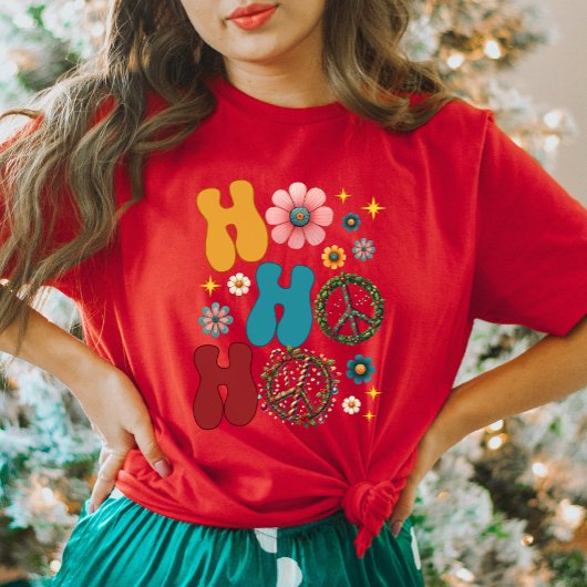 Ho Ho Groovy Kerst T-shirt