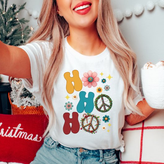 Ho Ho Groovy Kerst T-shirt