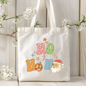 Ho Ho Groovy Vrolijk Kerstfeest Tote Bag