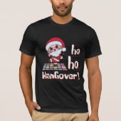 Ho Ho Hangover Funny Christmas Special Mannen T-shirt (Voorkant)
