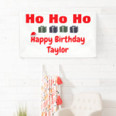HO HO Happy Birthday Spandoek (Insitu)